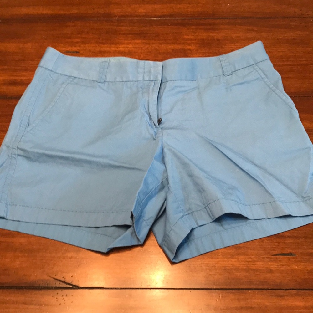 Blue J Crew chino shorts